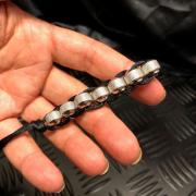 Kaiko Hand Crunchy Caterpillar Fidget Silver