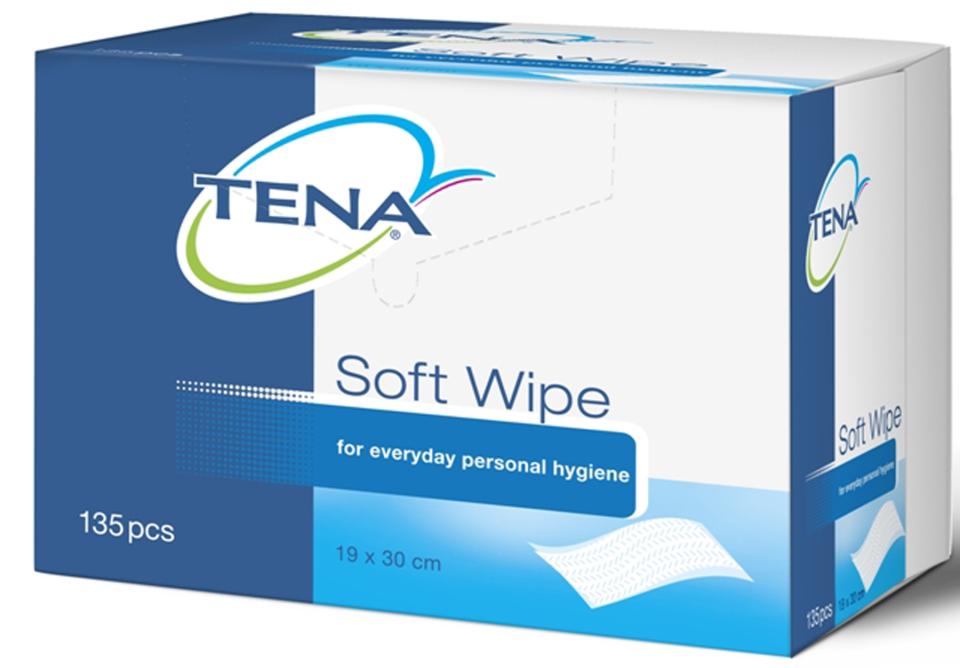 Tena Soft Wipe 135 Pcs Pack Carton 8 | Winc