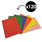 Teter Mek Tissue Paper 17gsm 297 x 210 mm Assorted Colours Pack 120