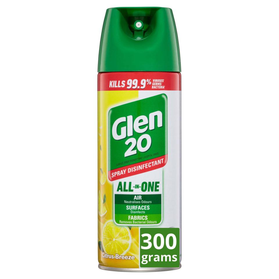 Glen 20 Disinfectant Spray Citrus Breeze 300g