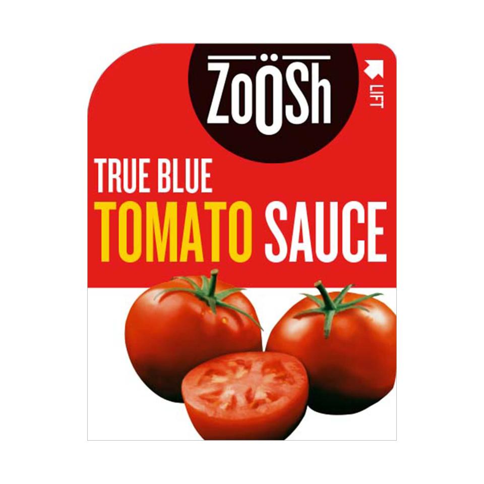 Zoosh Tomato Sauce Portion Control 12g Box 50 Winc