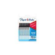Paper Mate Kilometrico Ballpoint Pen Medium 1.0mm Black Pack 10