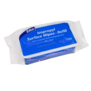 Edco Isopropyl Surface Wipes Refill Pack 75