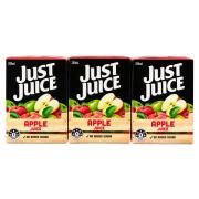 Just Juice Apple Juice 200ml Poppers Carton 24
