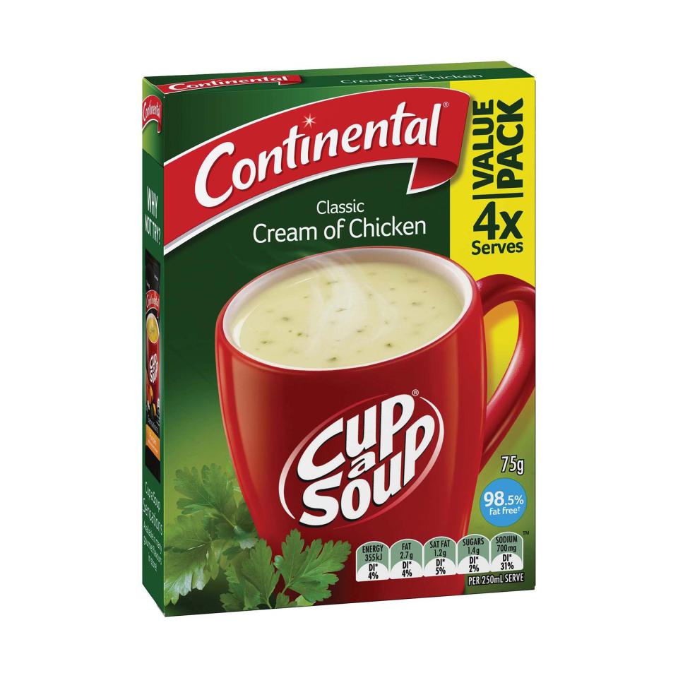  Australian - Continental Chicken Noodle Soup 40g 4 Serves :  Grocery & Gourmet Food