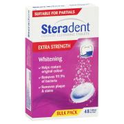Steradent Extra Strength Whitening Tablets Box 48