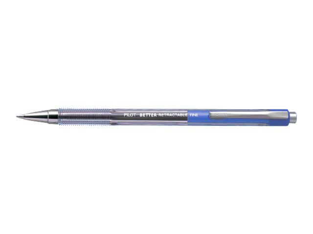 Pilot Better Retractable ball point pen BP-145-M Medium BP145 BP-145 BLUE