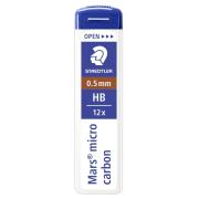 Staedtler 250 05 HB Lead Refill 0.5mm Tube12