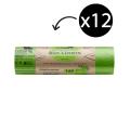 Thumbnail image of Envirostar 140 Litre Green Compostable Bin Liner 23um Printed Roll 12 Carton 12
