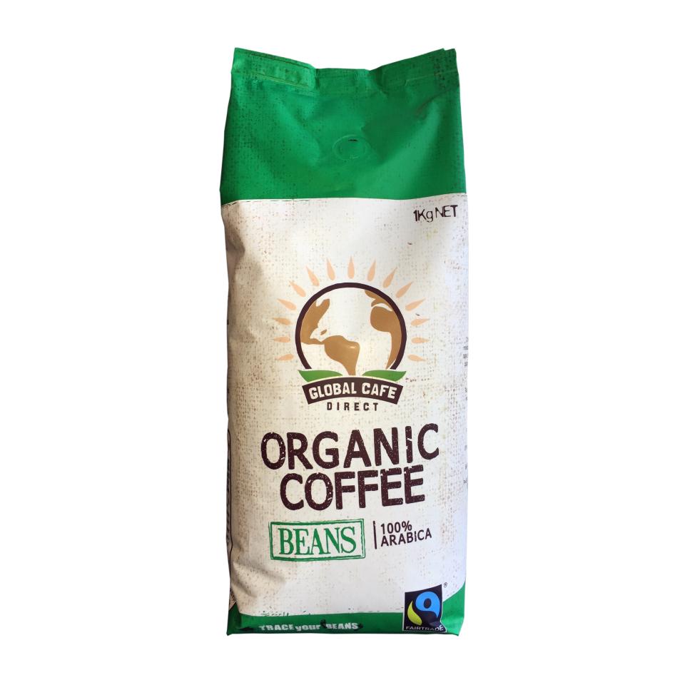 Global Cafe Direct Organic Coffee Beans 1kg