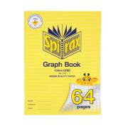 Spirax 314 Grid Book Super Size 10mm Grid 80gsm 64 Pages