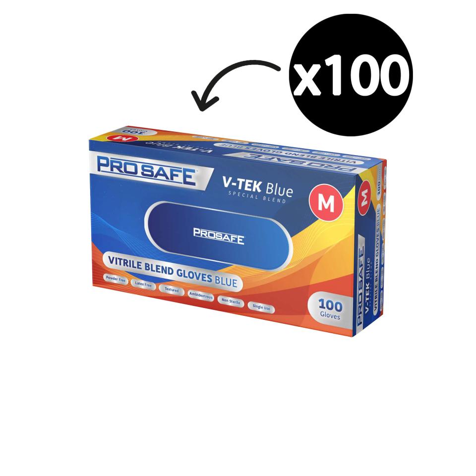 Hynex Latexhandschuh puderfrei 5g 100er-Box vers. Größen