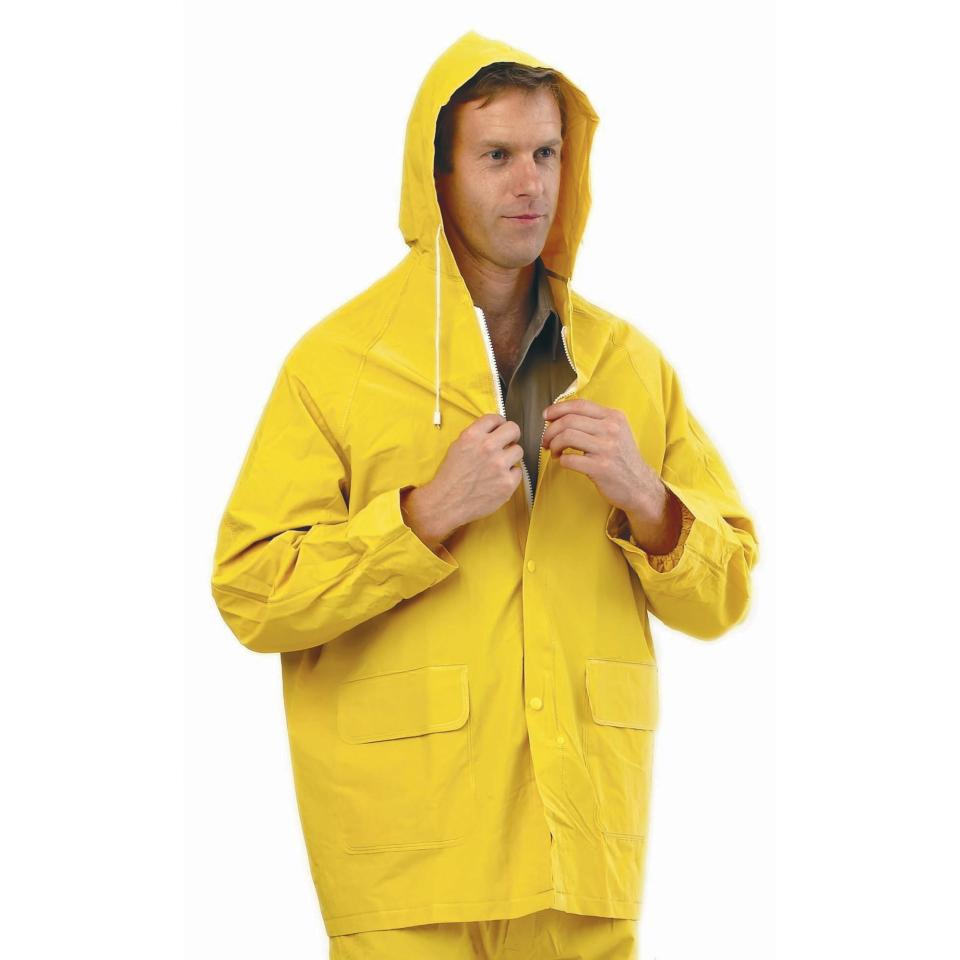 Yellow PVC Rain Jacket | Winc
