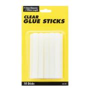 UHU Glue Gun Sticks 11.2mm Clear Pack 10