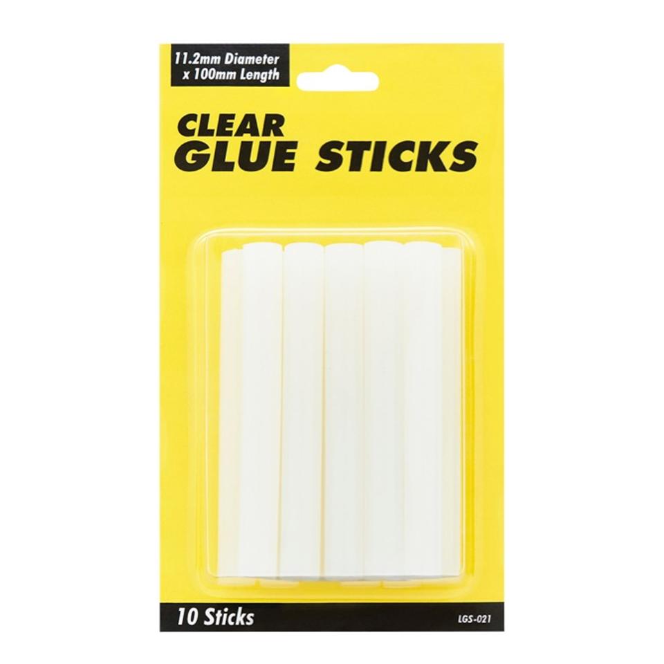 Hot gun glue sticks 10mm (pack of 10 glue sticks)