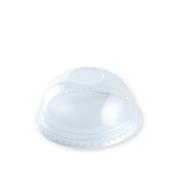 Detpak Recyclable Dome Lid With Hole To Suit 12/16/20/24oz Clear Carton 1000
