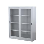 Steelco Cabinet Sliding Glass Door Lockable 1830h x 1500w x 465dmm