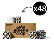 Who Gives A Crap Premium 100% Bamboo Toilet Paper White Carton 48