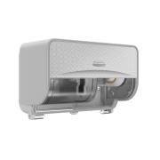 Kimberly-Clark Professional ICON Toilet Paper Dispenser 2 Roll Horizontal 53655  Silver