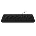 Thumbnail image of Wired Keyboard 600 Black Keyboard Incase Designed By Microsoft