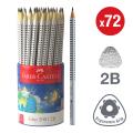 Thumbnail image of Faber-castell Grip 2001 Triangular Graphite Pencils 2B - Tin Cup of 72