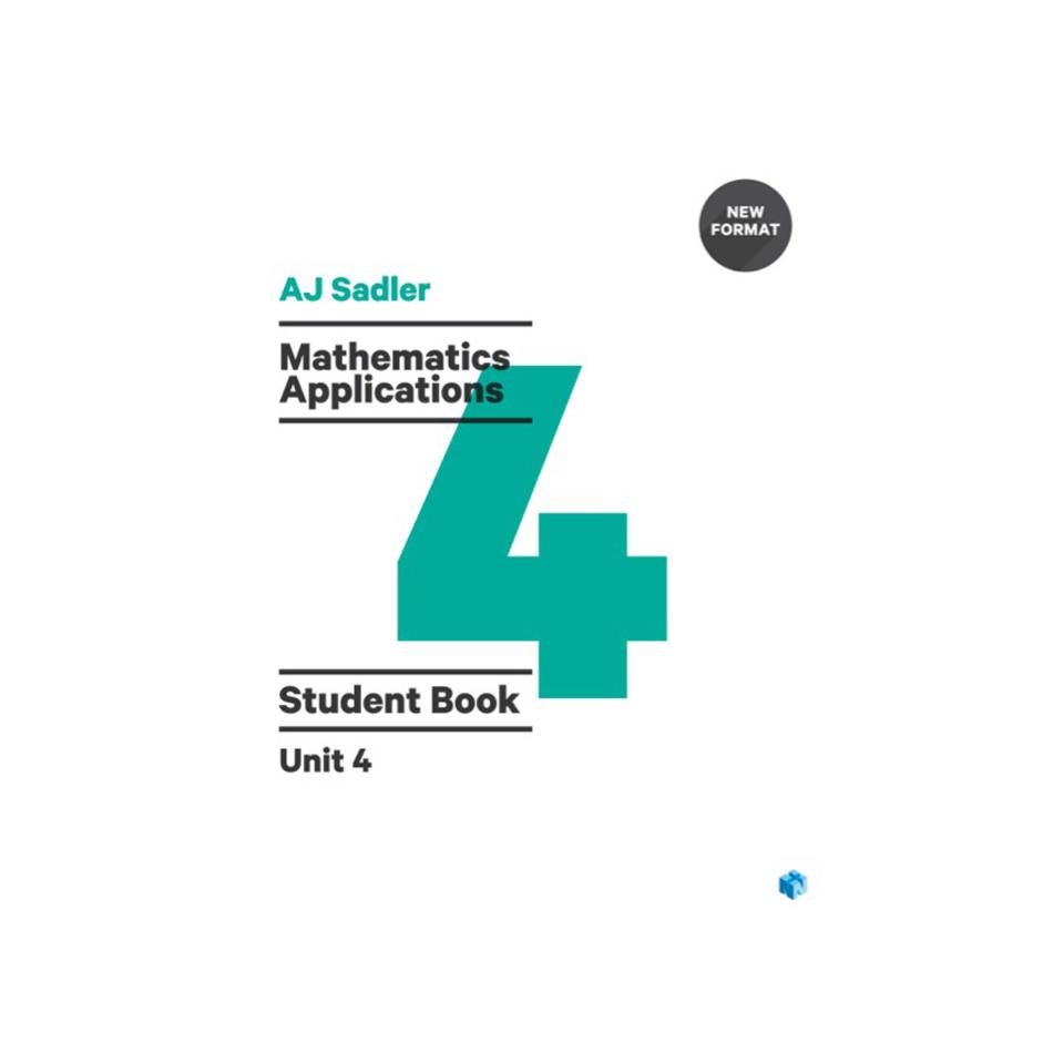 Cengage Mathematics Applications Unit 4 Revised Ed Alan Sadler