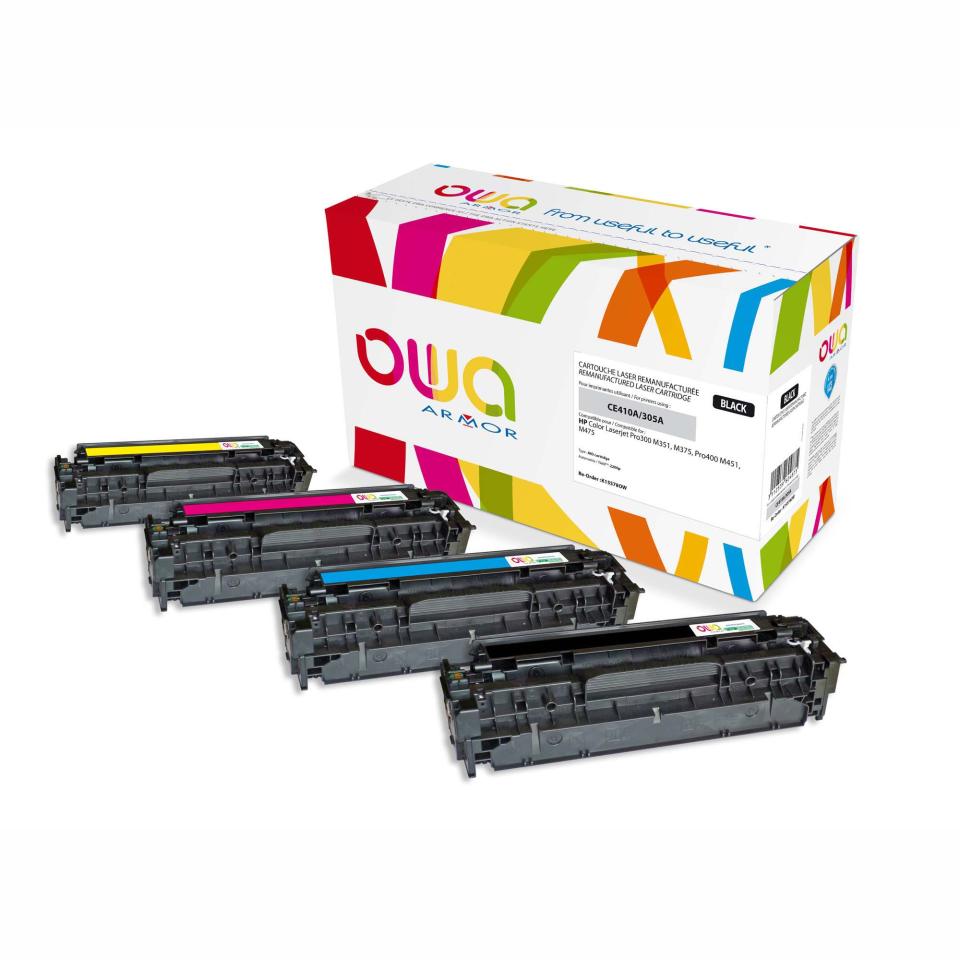 OWA CE410A Black Toner Cartridge 2.2K Image