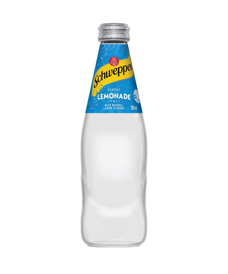 Schweppes Lemonade Bottle 300ml Carton 24 Winc