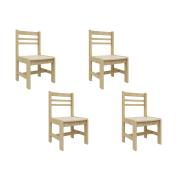 Jooyes Toddler Chair 28cm H From Seat To Floor Set Of 4