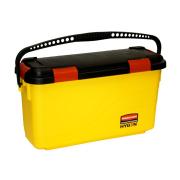 Rubbermaid Commercial HYGEN Microfibre Charging Bucket Yellow