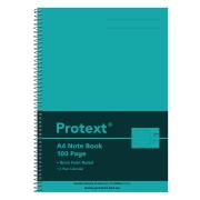 Protext Nb2000 Notebook A4 Poly 100 Pages Aqua