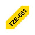 Thumbnail image of Brother Tape Tze-661 Black On Yellow Laminated 36mm x 8m