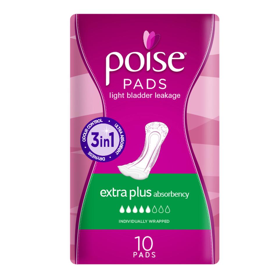 Poise 91691 Pad Extra Plus Pack 10 Carton Of 6