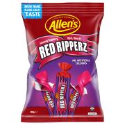 Allens Red Ripperz Lollies 800g