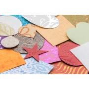 ZART Handmade Collage Shapes 500g