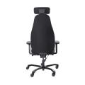 Thumbnail image of Dal Serati Support Pro Control Synchro with Arms &amp; Head Rest Inc Lumbar Pump in Black Fabric