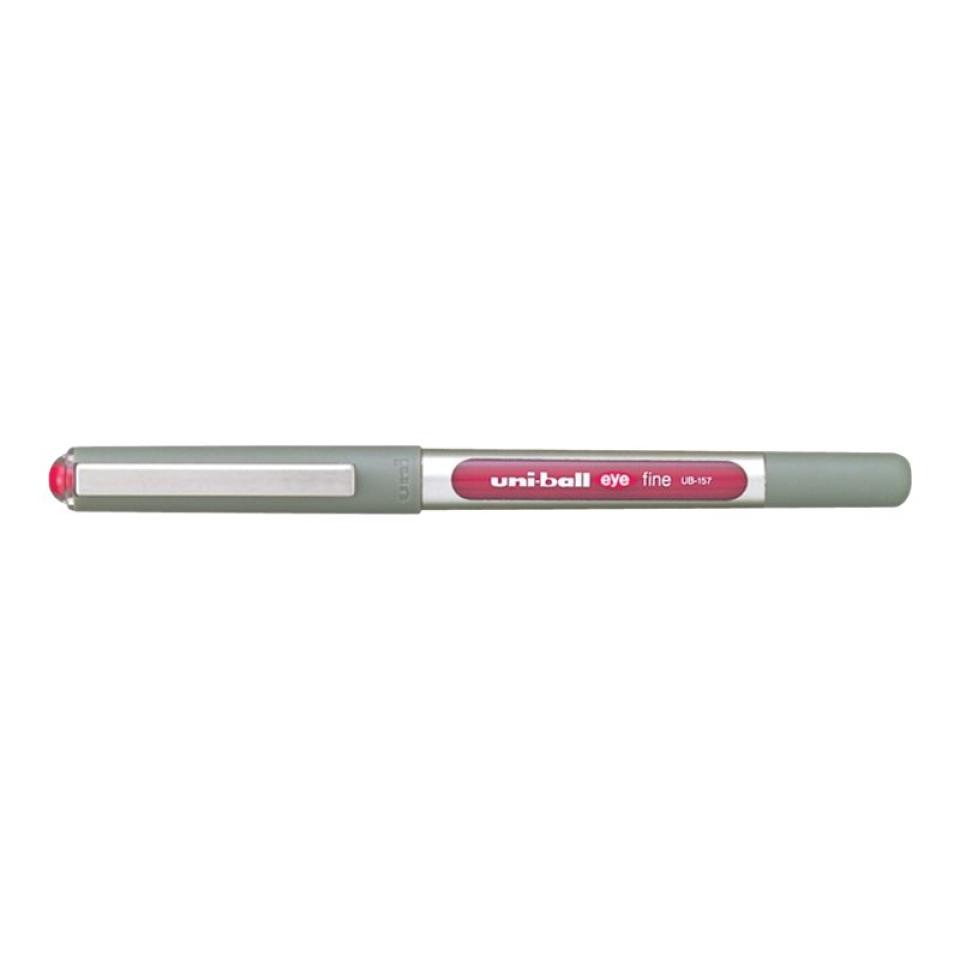 Uni-ball UB157 Eye Rollerball Pen Fine 0.7mm Wine Red Each