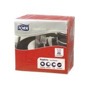Tork Advance Lunch Napkins Red 310x310mm Pack Of 100