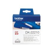 Brother DK-22210 Continuous White Label 29mm x 30.48m
