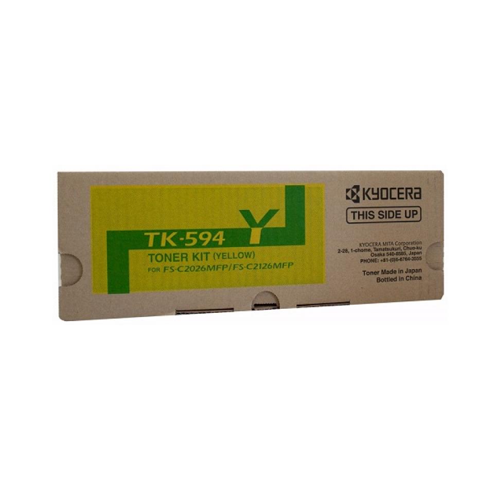 Kyocera TK-594Y Yellow Toner Kit