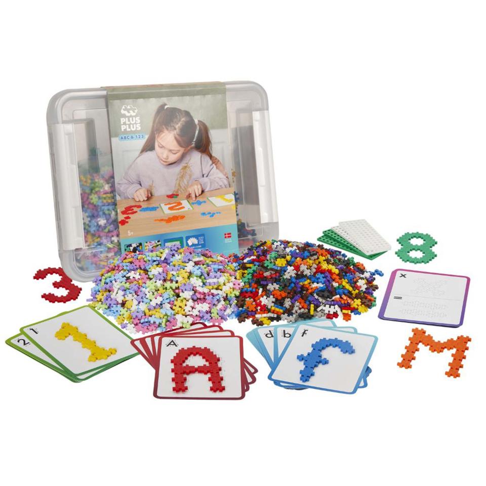 Plus-plus ABC & 123 Box 2000 Pieces Image