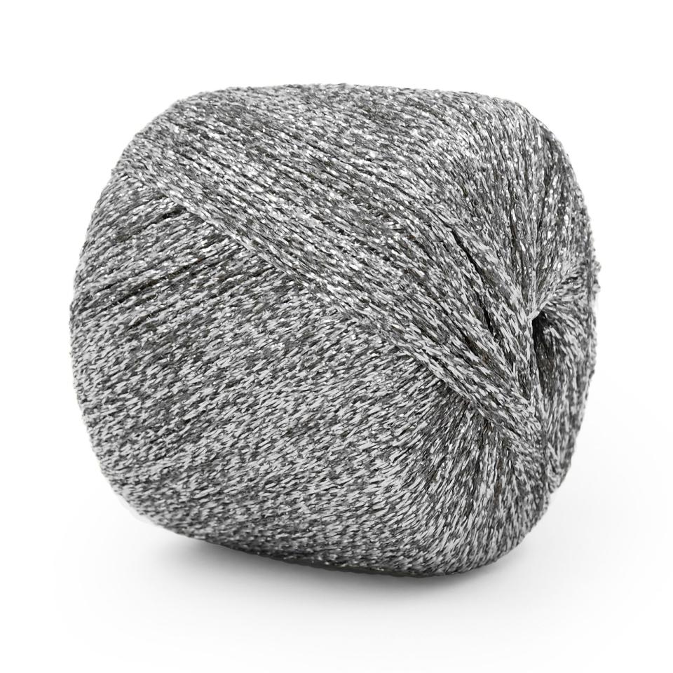 Yarn Metallic Silver 20g Image