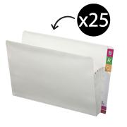 Avery Concertina Lateral File 367 x 242mm 100mm Expansion Foolscap White Pack 25