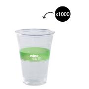 Winc Earth Plastic Cold Cup 425ml Clear Carton 1000