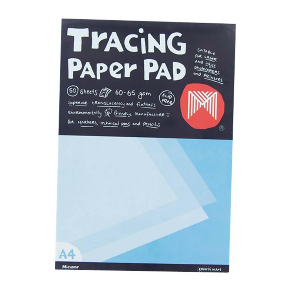 Tracing Paper Pad A4 60 Sheets