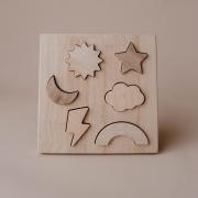 Qtoys Weather Symbol Puzzle Set 6