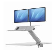 Fellowes Lotus RT Sit Stand Workstation with Dual Monitor Arm