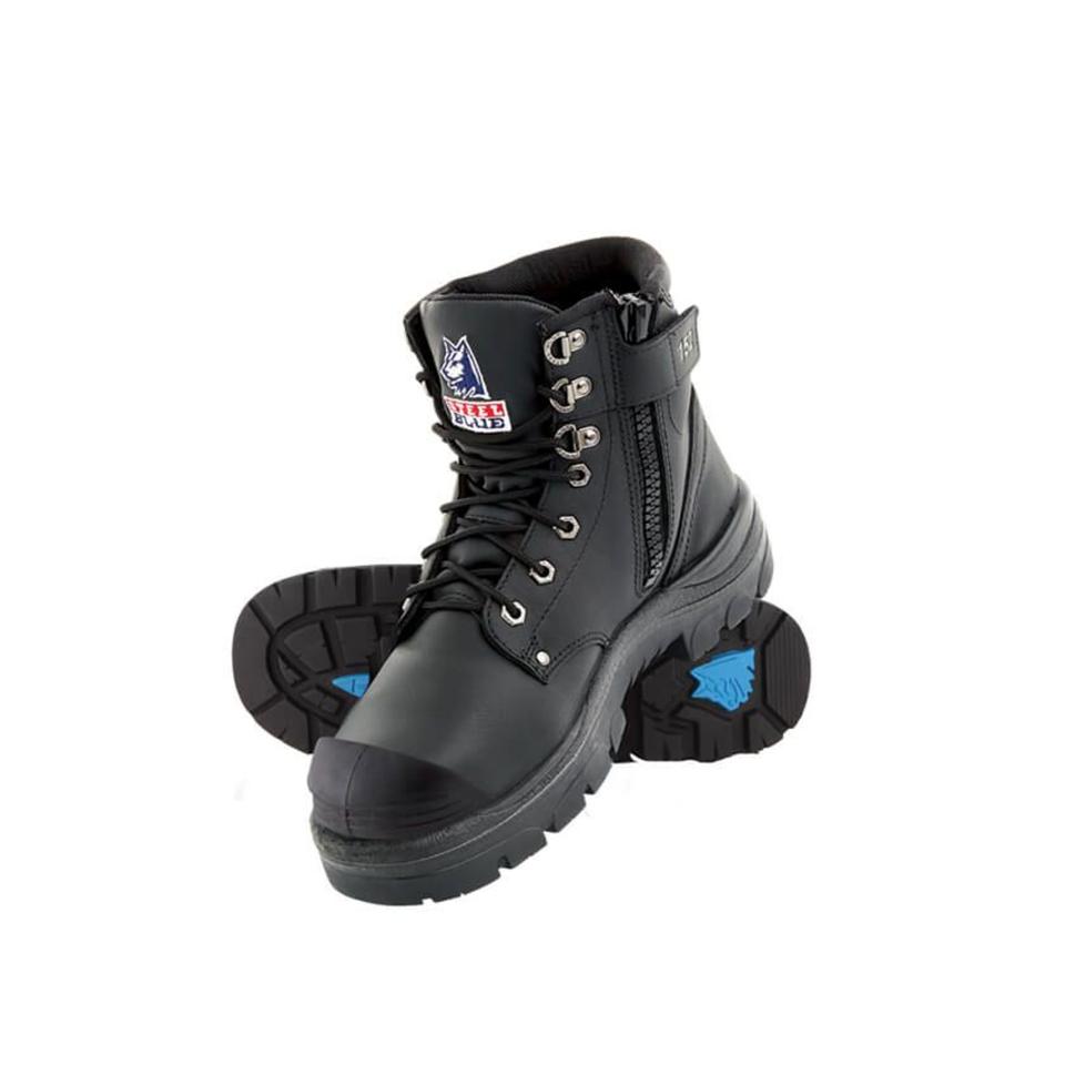 Steel Blue 332152 Argyle Tpu Bump Zip Sided Safety Boot