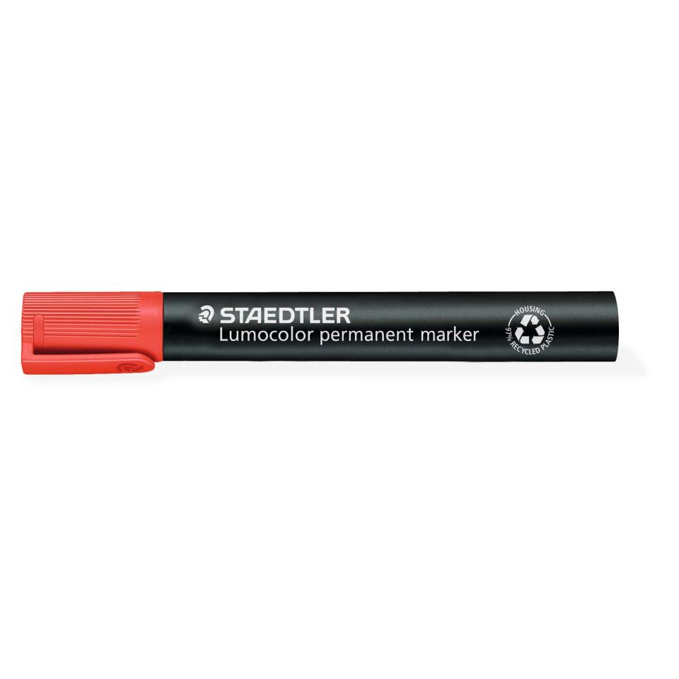 Staedtler 352 Lumocolor Permanent Marker Bullet Tip 2.0mm Red | Winc