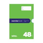 Winc Exercise Book A4 14mm Dotted Thirds Red Margin 56gsm 48 Pages